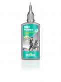 ACEITE MOTOREX DRY POWER 100ML LUBRICANTE SINTETICO A BASE DE CERA RAPIDA PENETRACION FORMA SUPERFICIE HOMOGENEA QUE PROTEGE CONTRA SUCIEDAD POLVO Y CORROSION REDUCE ABRASION PROLONGA VIDA PIEZAS IDEAL USO EN AMBIENTES SECOS Y C/POLVO