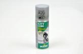 ACEITE MOTOREX CITY LUBE SPRAY 300ML LUBRICANTE UNIVERSAL DE CADENA CAMBIOS Y DESCARRILADORES. PARA USO DIARIO. PROTEGE DE LA CORROSION Y DISMINUYE LA FRICCION. DESARROLLADO PARA USO CONTINIO. E-BIKE COMPATIBLE