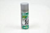 ACEITE MOTOREX WET PROTECT SPRAY 56ML BIODEGRADABLE SINTETICO C/ADITIVOS P/PENTETRACION RAPIDA Y PROFUNDA LUBRICACION OPTIMA PROTECCION CORROSION REPELE EL AGUA IDEAL AMBIENTE HUMEDO Y C/BARRO