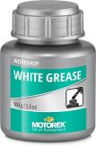 MOTOREX WHITE GREASE 100GRS A BASE DE LITIO ESPECIAL P/USO EN BICICLETAS (PALANCAS Y RODAMIENTOS) RESISTE ALTAS TEMPERATURAS