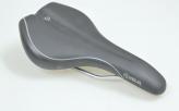 ASIENTO VELO CALADO INTERNO NEGRO RIELES ACERO SISTMA ARCTECH+ZONE CUT BUMPERS C/GEL 270X160MM PESO 336GRS
