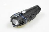LUZ DELANTERA WKNS MOD 300 RECARGABLE USB 500 LUMENES 4 FUNC MAXIMA VISIBILIDAD RES AL AGUA SIST LED INCL CABLE USB Y GRAMPA FIJACION AL MANUBRIO