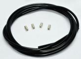 FORRO DE CAMBIO ALLIGATOR NEGRO 230MM IDEAL CUADROS CON CABLEADO INTERNO