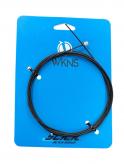 CABLE CAMBIO WKNS NEGRO TEFLONADO 11/12V PRO SLICK 19HILOS 1.1X2000 EN BLISTER