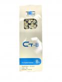 PASO FINO TEC (BY KMC) CT-8 GRIS C/PIN DORADO 116ESLABONES C/CIERRE CL571R