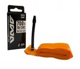 CAMARA AWA TPU ULTRALIVIANA 700X18/28 FV60MM EN CAJA PESO 35GRS