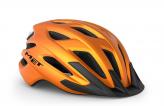MET CROSSOVER NUEVO MODELO C/LED RECOMENDADO MTB C/VISERA DISEÑO - CALIDAD - PRECIO, PROTECTOR P/BICHOS, ABERTURAS GRANDES PARA VENTILACION M(52/59) 260G XL(59/64) 300G