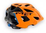 MET TERRA C/VISERA MTB-ENDURO-EBIKES. NUEVO SISTEMA DE AJUSTE HORIZONTAL Y VERTICAL SAFE-T-DUO PERMITE UN AJUSTE ESPECIAL A CICLISTAS CON PELO LARGO TALLE UNICO (54-61CM) COLORES VERDE O NARANJA PESO 280GRS