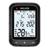 CICLOCOMPUTADORA SHANREN MILES BC40 C/GPS HRM Y CADENCIA DISPLAY 2.1" 6 DATOS POR PANTALLA CUSTOMIZABLE BLUETOOTH Y ANDT PLUS INCLUYE CARGADOR Y SPORTE AL FMANUBRIO NO INCLUYE SENSORES