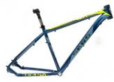 CUADRO SARS ARES R29 ALUM 6061 TALLES 15(2KG) 17(2.1KG) 19(2.15KG) COL: GRIS/AZUL/VERDE FL/NEGRO. INCL PORTASILLA 400MM COLLAR JGO. DIR Y FUSIBLE EXTRA