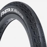 CUBIERTA TIOGA 20X1.75 FASTR X BLACK LABEL KEVLAR. CYLEX (120TPI), 110 PSI MAX PRES. AVANTGUARD CUT (PROTECCION LATERAL) SIN ALAMBRE COMPUESTO UTC (MEJOR AGARRE Y DURABILIDAD) ALTA RES PINCHADURA. USO COMPETICION. PESO 335GRS