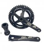 ENG DOBLE C/PAL ALUM (52530) BCD130X5MM HOLLOW 172.5X50(ALUM)X39(ACERO) C/CAJA PEDALERA HOLLOW