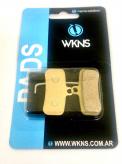 PASTILLAS FRENO ORGANICAS WKNS (M13) COMPAT SHIMANO XT/SLX/XTR 4 PISTONES