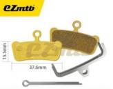 PASTILLA FRENO METALICA EZMTB (1110) P/SRAM GUIDE O AVID XO TRAIL (4 PISTONES) EN BLISTER