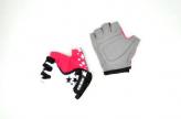 GUANTES SARS NIÑO TALLE S DORSO DE LYCRA PALMA CUERO SINTETICO COLORES BLANCO ROSA BLANCO AZUL