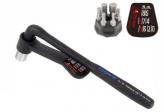 TORQUIMETRO TOOPRE MANGO ACERO+NYLON 3 A 10 NM C/ PUNTAS ALLEN (3/4/5/6/8MM) Y T25