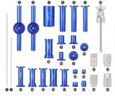 SET HERRAMIENTAS TOOPRE P/INSTALAR Y SACAR RULEMANES DE MAZAS INCLUYE TORNILLOS LARGOS, GUIAS DE PRESIÓN, GUIAS TUBO, TAPAS DE RODAMIENTO SACA PIÑONES Y SACA RATCHETS DT Y DT EXP ENTRE OTROS.
