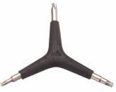 LLAVE Y BIKE HAND PUNTAS TORQ T25/T30/T40 3 EN 1