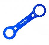 LLAVE P/AJUSTAR Y DESAJUSTAR CAJA PEDALERA HOLLOW ROSCADA C/16 ESTRIAS COMP SHIMNO TRUVATIV GXP RACE FACE Y OTRAS