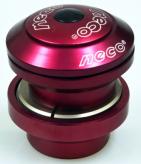 JGO DE DIRECCION NECO P/HORQUILLA S/ROSCA 1 1/8 CON ROULEMANES SELLADOS COLORES ROJO ACUL O NEGRO EN CAJA PESO 102GRS