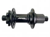 MAZA TRASERA AWA ESPECIAL E-BIKE DISCO 6T NEGRA P/PIÑON MICROSPLINE 12V  (BODY ACERO) 12X148MM PAWL 36T PESO 401GRS