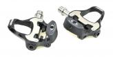 PEDAL RUTA AWA RD/2-TIALUMINIO CNC EJE TITANIO ROULEMANES SELLADOS + DU SHIMANO COMPATIBLE COLOR NEGRO PESO 249GRS