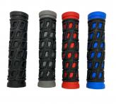 PUÑO DUAL CONFORT TPR/PVC DISEÑO PANAL ROJO/NEGRO AZUL/NEGRO GRIS/NEGRO NEGRO/MEGRO