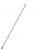 RAYO TRAFILADOS NEGRO AWA  2X1.8X2MM X 300MM CON NIPLE POR UNIDAD
