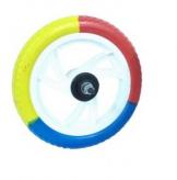 RUEDA DELANTERA R 12 X 2.3 C/GOMA EVA 3 COL