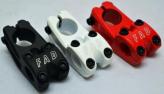 STEM AHEAD ALUMINIO FORJADO FAD 28.6X22.2 EXTERNSION 50MM ALTO 30MM COLORES: NEGRO BLANCO ROJO